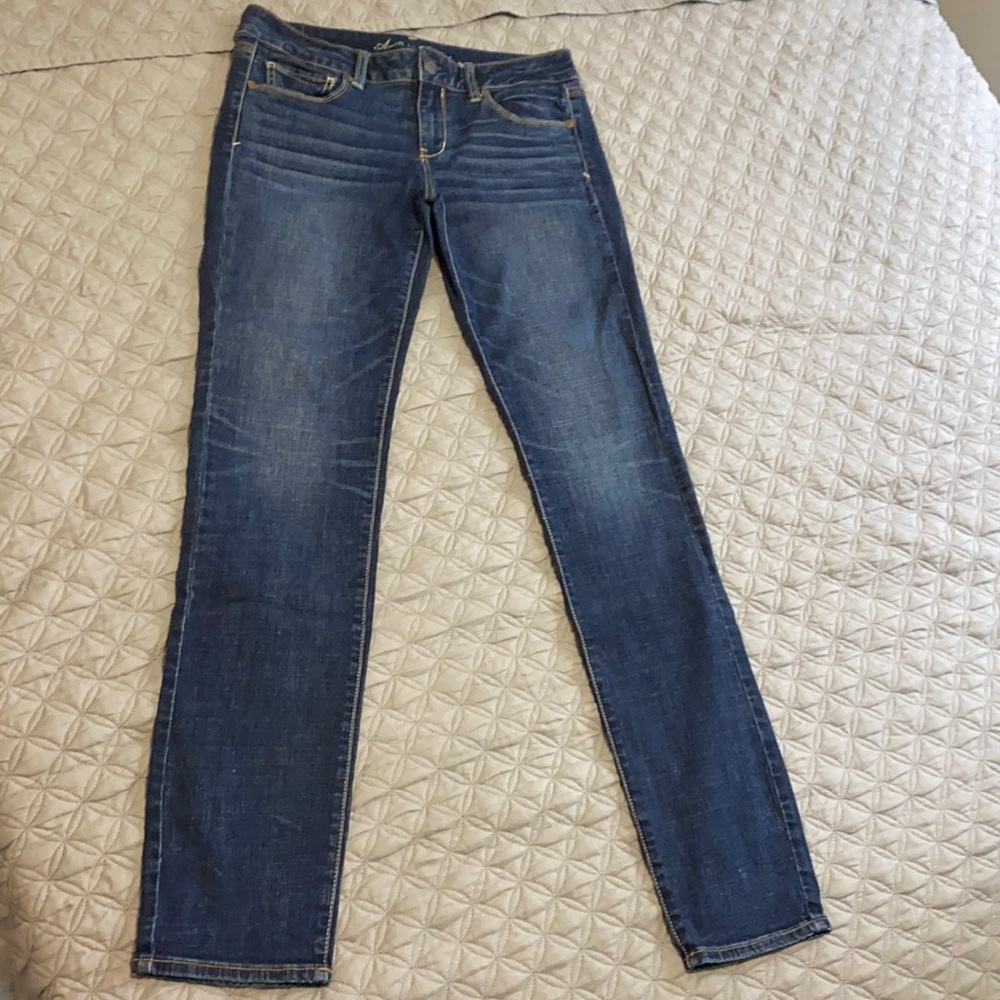 American Eagle Medium-Dark Wash Skinny Jeans